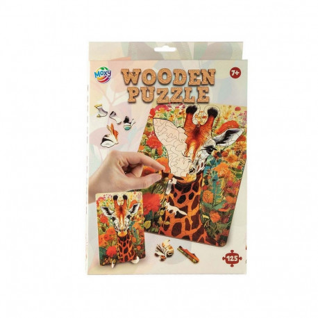 Moxy puidust pusle Kaelkirjak 125 tk