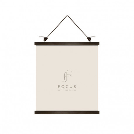 Focus Poster Hanger Magnetic Walnut 51cm