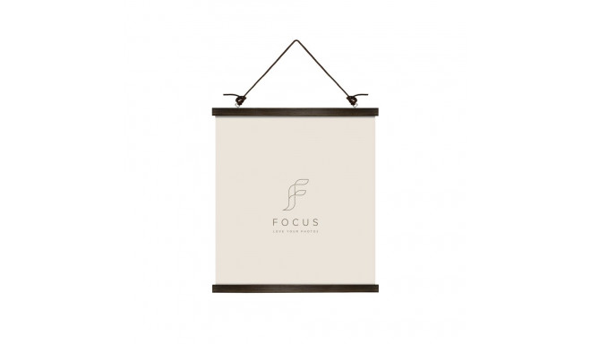 Focus Poster Hanger Magnetic Walnut 31cm