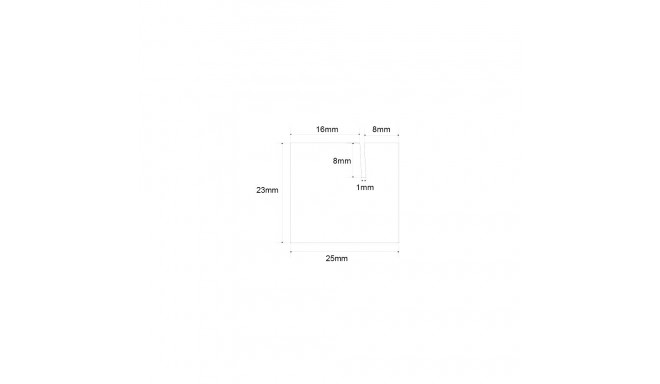 Focus Photo Block Oak Medium 11cm