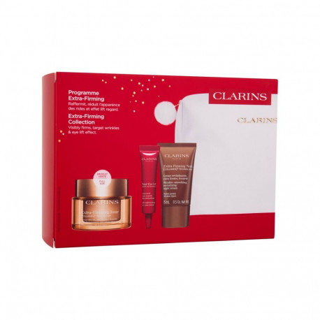 Clarins Extra-Firming Jour Lift Effect, Wrinkle Smoothing Day Ccream (50ml) (Set)