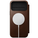 Nomad Modern Leather Folio iPhone 17 Pro Max pruun