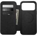 Nomad Modern Leather Folio iPhone 17 Pro Max pruun