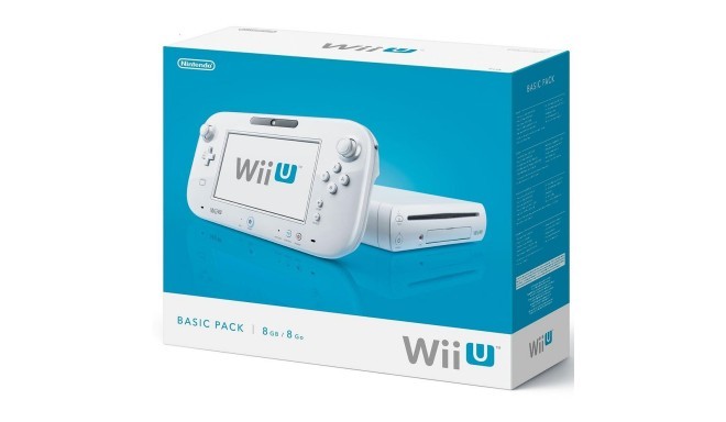 Nintendo Wii U Basic Pack 8GB, white