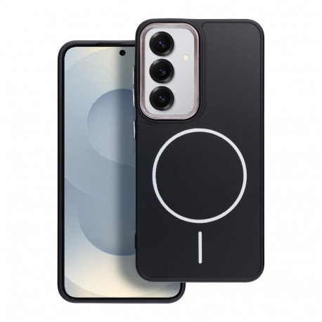 Case for Samsung A37 Frame Mag Cover compatible with MagSafe black