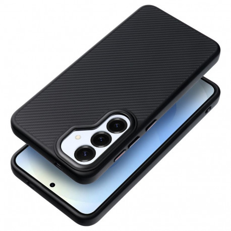 Case for Samsung S26 ULTRA Carbon Elite Mag Cover compatible with MagSafe black