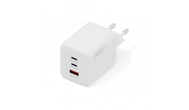 The DIGITUS USB GaN Charger (Model: DA-10304) is a high-performance, compact wall c