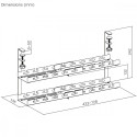 Under-desk cable organi zer MC-102 B