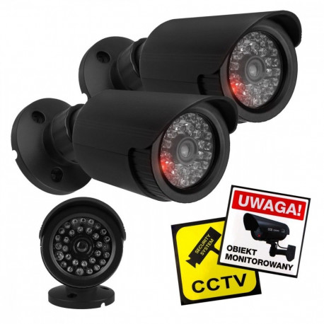 Set of two dummy tube cameras IR1800 BT