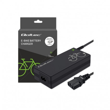 Product Title: 36V 2A E-Bike Battery Charger (42V Max) with 3-Pin IEC C14 Connector