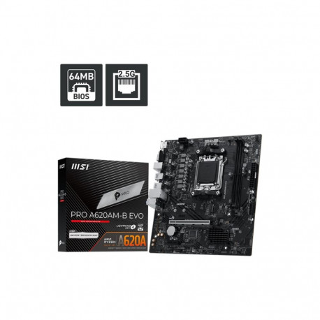 Motherboard PRO A620AM-B EVO AM5 2DDR5 HDMI/VGA mATX