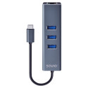 HUB AK-57 USB-C 3.1 SAVIO