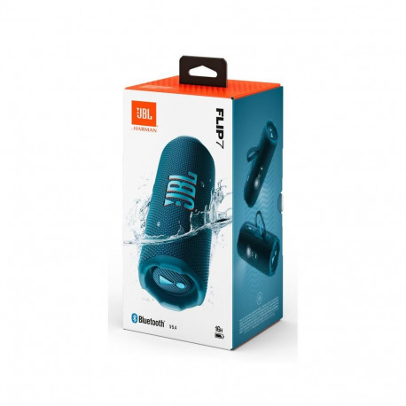 Speaker - JBL Flip 7 Bluetooth 35W 14h Battery IP67 Waterproof Blue