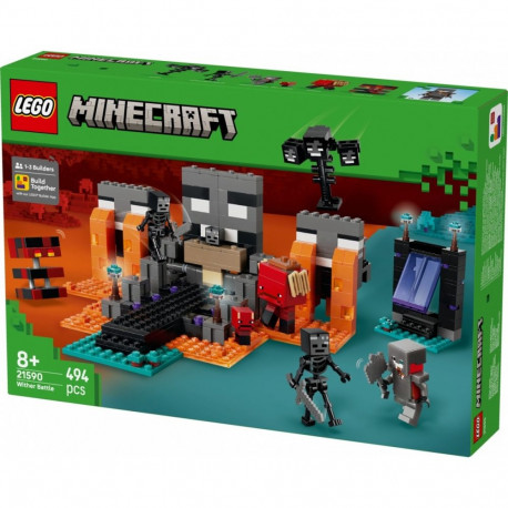 Klocki minecraft 21590 walka z witherem