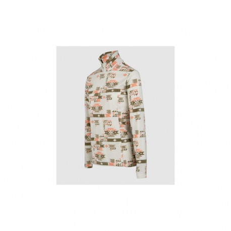 Brunotti Misma-Print Women Fleece, S, Arctic Desert Flower