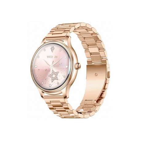 COLMI L28 Smart Watch (Gold + gold steel strap)