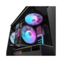 Darkflash DK352 Plus computer case (black) + 4 RGB fans