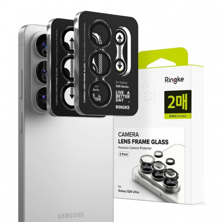 OSŁONA APARATU RINGKE CAMERA FRAME PROTECTOR 2-PACK GALAXY S26 ULTRA BLACK