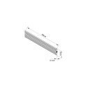 MULTIBRACKETS Pro Series-Single Screen Rail must