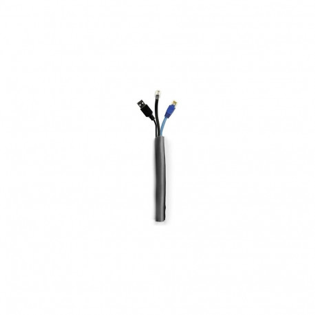 MULTIBRACKETS Universal Cable Sock Self Wrapping Black 25m