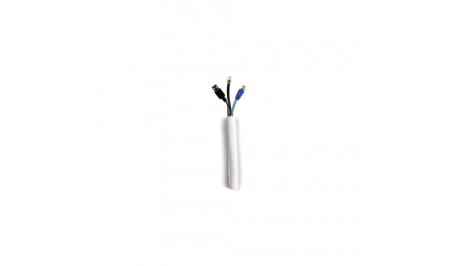 MULTIBRACKETS Universal Cable Sock Self Wrapping White 25m
