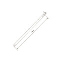 MULTIBRACKETS Pro Series pikendus toru 1.5m must