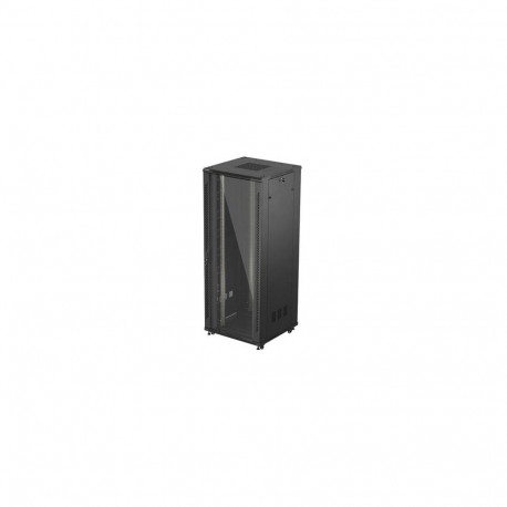 LANBERG 19" rack-kapp 42U/800x800, vabaltseisev, lamepakendis, klaasuksega, must
