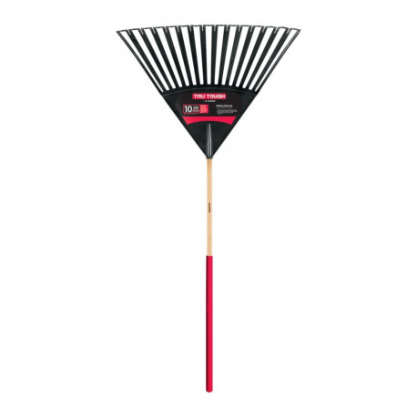 Truper leaf rake with clog free tines, 162cm