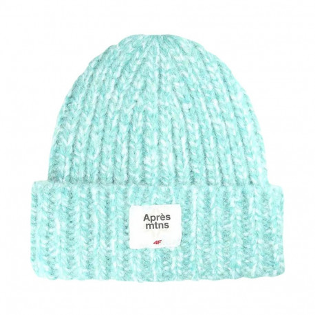 4F naiste müts F572 4FWAW25ACAPF572 47M, münt melanž