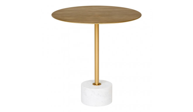 Abilaud LECCO ø51x52 cm, messing/marmor