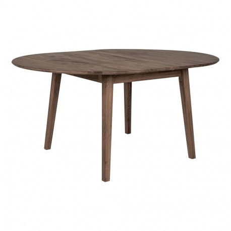 Söögilaud METZ 118/158x75cm pikendatav, suitsune tamm