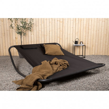 Lamamistool GORDO 2-kohaline kiikuv, must