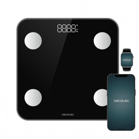 Digitaalsed Vannitoakaalud Cecotec Surface Precision Smart Must 180 kg