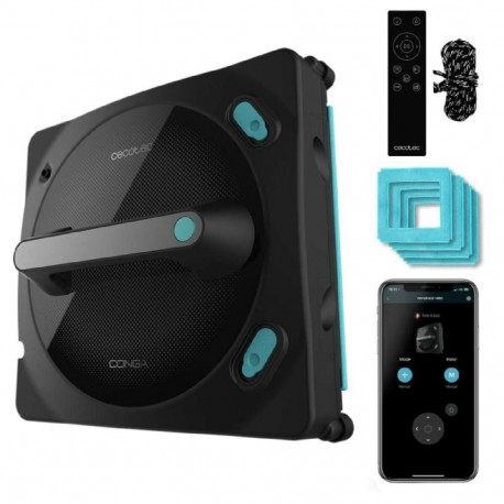 Cecotec Nutikas aknapesurobot Windroid 1490, kaugjuhtimispult, 72W, topeltpihusti