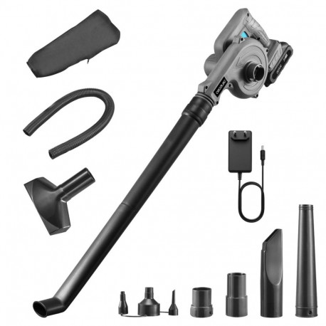 Cecotec Air Blower AirForce 2120 FreeMove 21V Multifunction Vac & Inflate Black