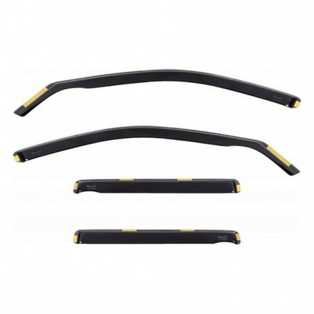 Tuule suunaja HEKO 29637 4 Tükid, osad Esikülg Tagumine