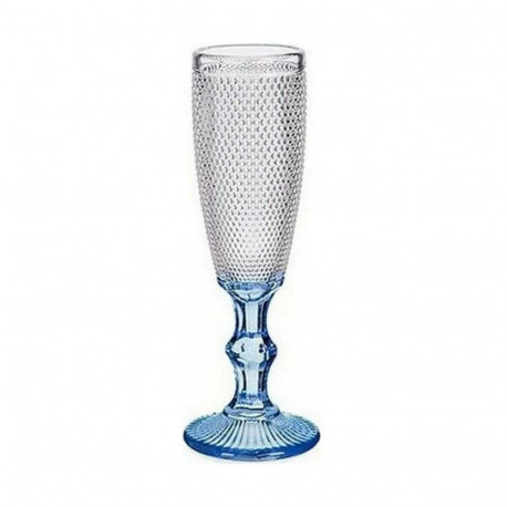 Champagne glass Cobalt blue 180 ml