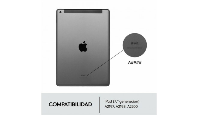 Bluetooth Keyboard with Support for Tablet Logitech 920-009627