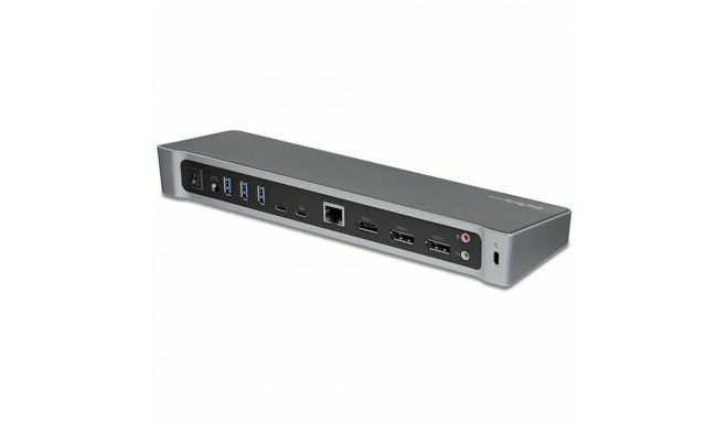 USB-jaotur Startech DK30CH2DEPUE Must Must/Hõbedane Hõbedane 100 W