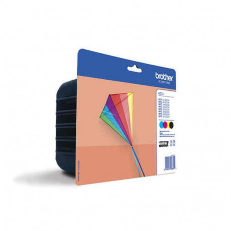 Original Ink Cartridge Brother LC-223VALBP Yellow (4 Units)