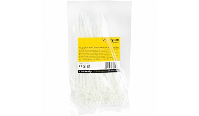 Flanges for cables Startech CBMZTS10N6           White