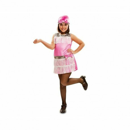 Costume for Children My Other Me Pink Charleston - 10-12 Years