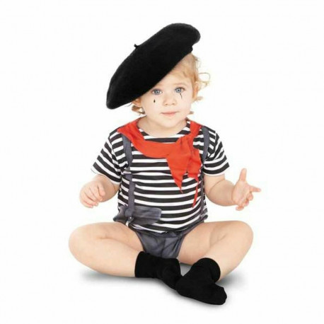 Costume for Babies My Other Me Mime - 12 Months