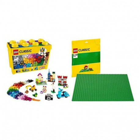 Konstruktsioon komplekt Brick Box Lego Classic 10698 Deluxe Creative Brick Box Mitmevärviline (790 p