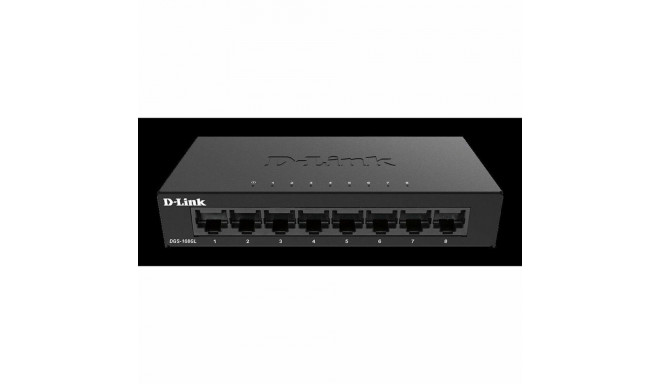 Switch D-Link DGS-108GL Black