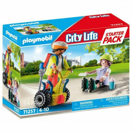 Playset   Playmobil City Action - Supervisor with Segway 71257         34 Tükid, osad
