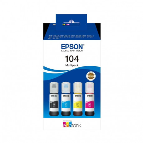 Original Ink Cartridge Epson 104 Black Magenta