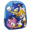 3D-kooliseljakott Sonic 25 x 31 x 9 cm