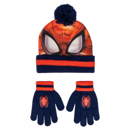 Hat & Gloves Spider-Man Red