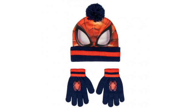 Hat & Gloves Spider-Man Red